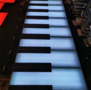 Interactive RGB Color-Changing LED Dance Floor Lights for Market and Park Decorations