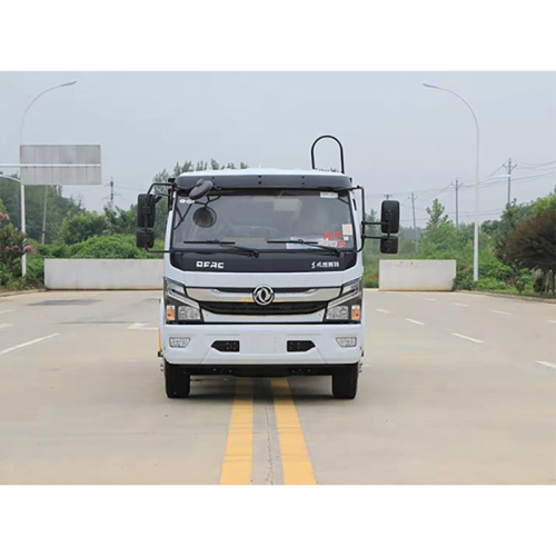 City garbage removal truck