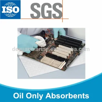 White Oil-Only Absorbent Pads