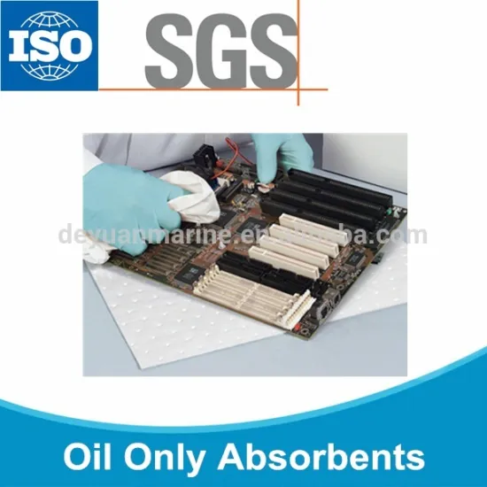White Oil-Only Absorbent Pads