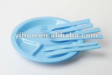 Plastic Dinnerware Set breakfast kid dinnerware set