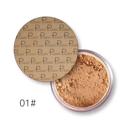 Pudaier Mineral Matte Loose Powder - Brighten Foundation Makeup Cosmetics
