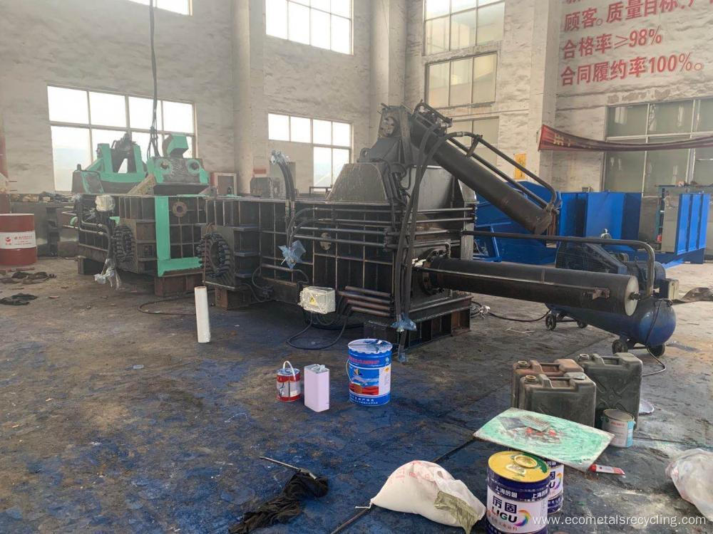 Side Push-out Waste Metal Hydraulic Baling Machine