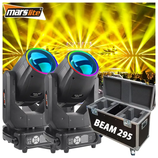 295W Lyre Beam Moving Head Stage Light for DJ, Clubs, and Bars