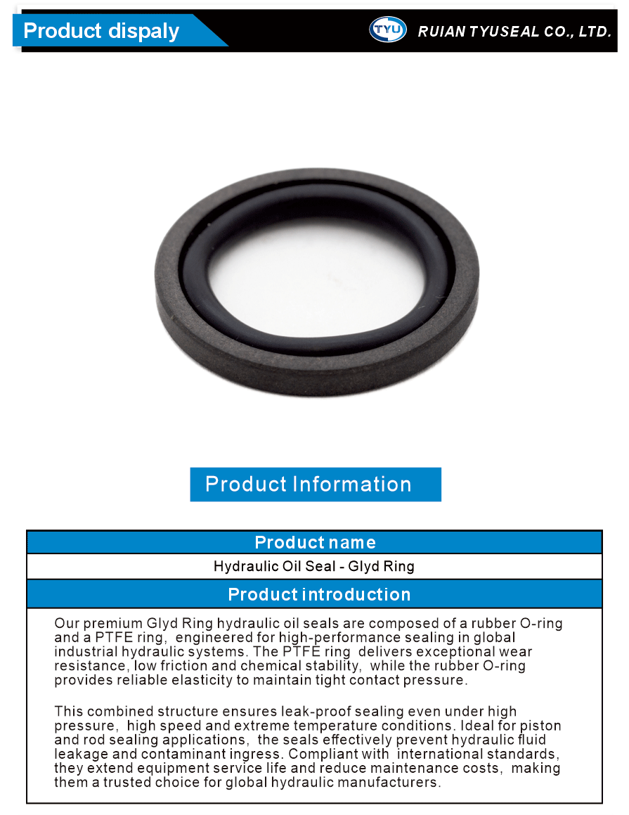 Glyd Ring Industrial Seal