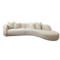 Italia Diseño Living C Shape Curved Sofas