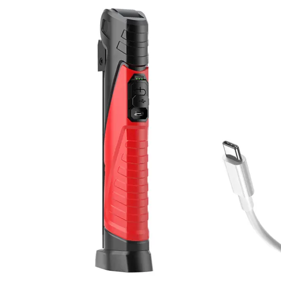 Factory Direct Temporary Portable Folding Work Light with Magnetic Base for Construction Sites