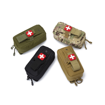 Tactical Molle Pouch with EMT Supplies, Tourniquet, and First Aid Kit