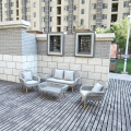 Modern Luxury PE Rattan Sofa Set
