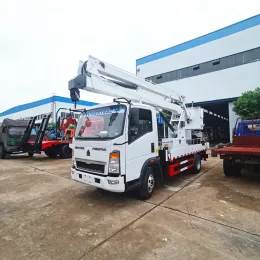 Sinotruck HOWo 13m folding arm aerial work truck