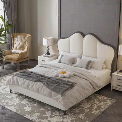 OEM ODM Modern Leather Sofa Bed Europe