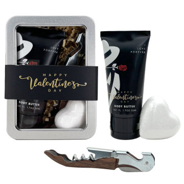  BBC Shower Milk Pomegranate Bubble Bath Spa Gift Set - Nourishing Moisturizing Body Lotion and Butter for Dry Skin 
