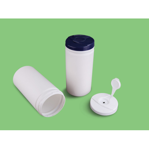 HDPE Plastic Wet Wipe Tissue Canister Container