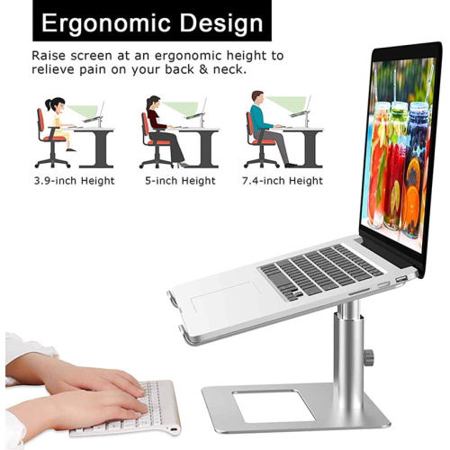 Laptopständer für Schreibtisch, ergonomische schnelle Wärmeableitung