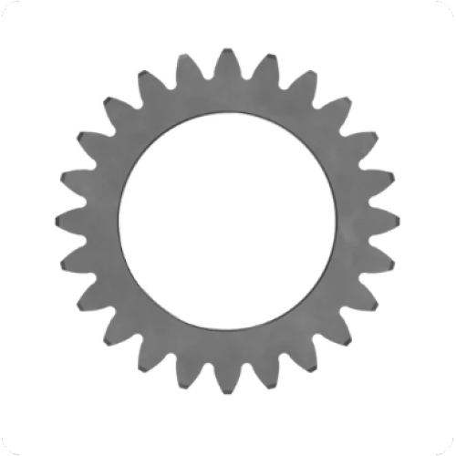 Planetary gear with 24 teeth for 814B wheel dozer, 7G2516/7G-2516.