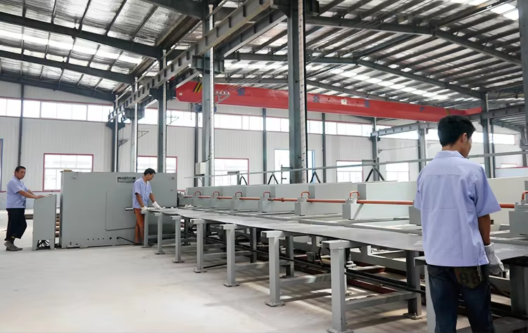 Trapezoidal Shearing Production Line15