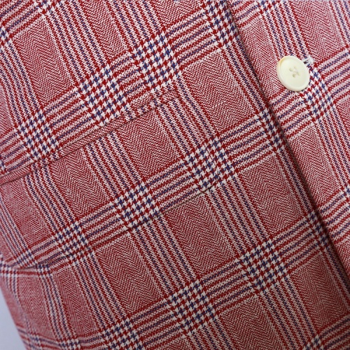 Korean Inspired Pink Double Breasted Blazer