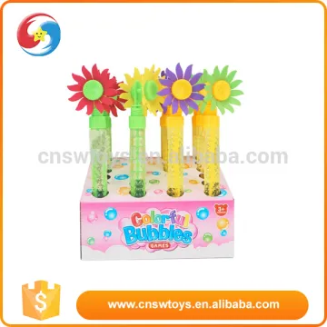 CB1803604 Bubble blow stick sunflower bubble
