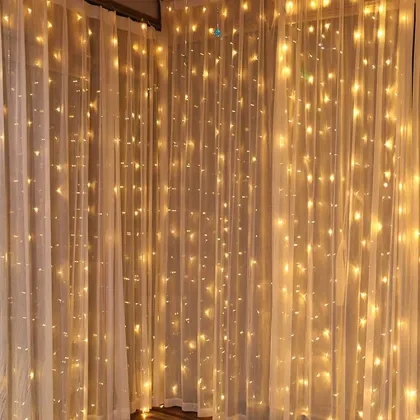 Christmas Wedding LED Curtain Icicle Lights