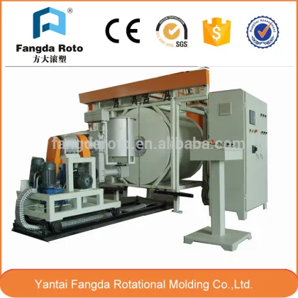 Multifunctional electric heating rotational molding machinery