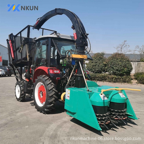 High-Sale Silage Harvester with Bin Tractor: Matching 1800mm Harvest Width Machine