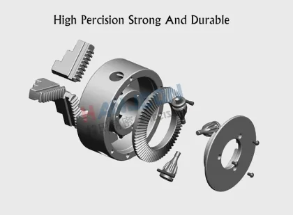 Universal Lathe Chuck for Turning, Drilling, and Milling: DAS 500mm 3 Jaw Self-Centering Scroll Chuck