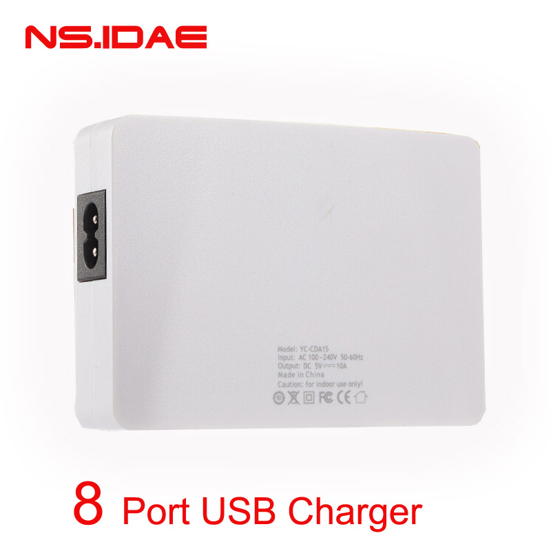 8 Port USB Charger 40W Quick Charging