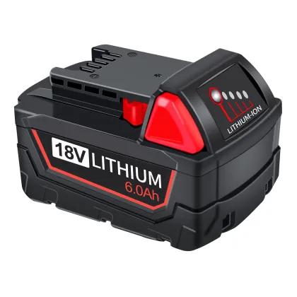 Replacement Battery for Milwaukee 48-11-1850 M18 REDLITHIUM 6.0Ah Bat Pack Lithium-ion Battery