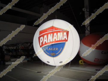 Advertising Lighting Balloon Made of Helium Quality PVC Digital Printing