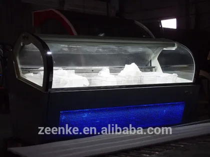 Portable Ice Cream Display Freezer/Horizontal Display Freezer