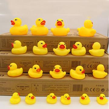 small and yellow duck