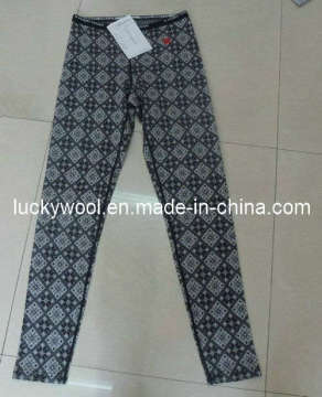 Wool Warm Underwear Pants