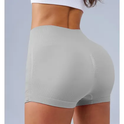 Women's high waisted fitness shorts
