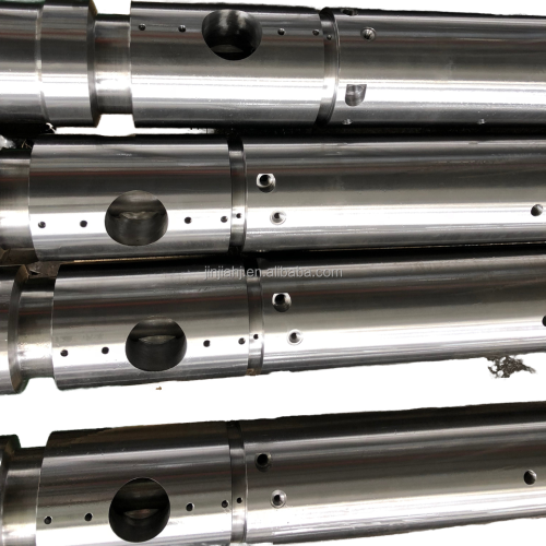 בורג יחיד וחבית עבור הזרקת פלסטיק