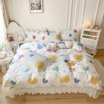 Custom Printed Kids Duvet Cover bedspread Set