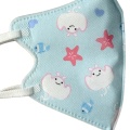 Máscara diária para crianças fofas em não tecido