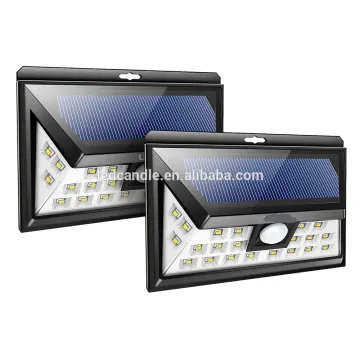 new design hot selling 300lm 24 LED Polyhedral solid motion soalr sensor light