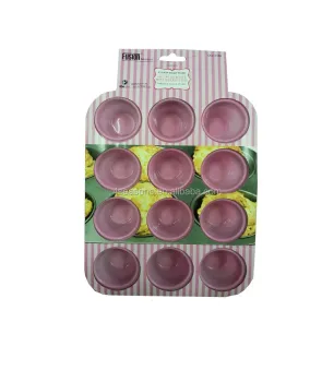 Professional 12-Hole Silicone Chocolate, Ice Cream, and Cake Mold Tray: High-Quality Baking Essentials