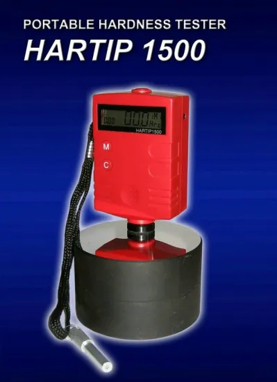 High Accuracy Hartip 1500 Astm A956 Standard Hardness Tester Leeb Hardness Measurement