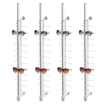 High Quality Lockable Aluminum Alloy Glasses Display LOC-A-12