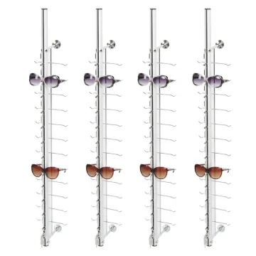 High Quality Lockable Aluminum Alloy Glasses Display LOC-A-12