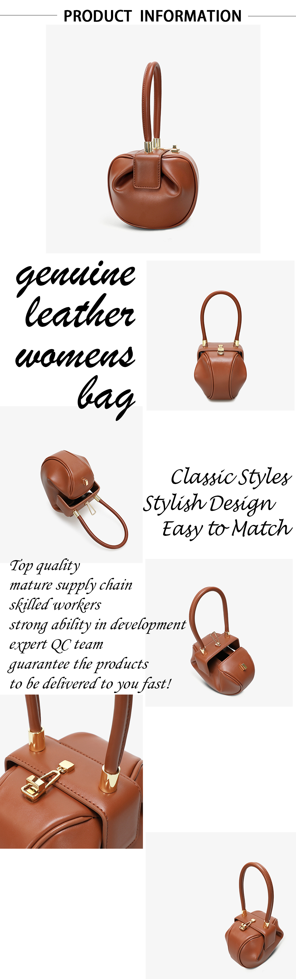 Genuine Leather Women Bag