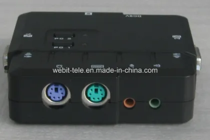 2 Port Desktop Kvm Switch with Audio