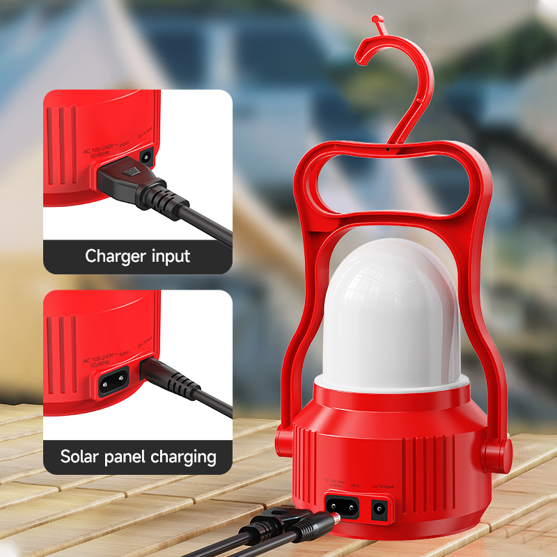 Powerful Portable Camping Lantern Light Rechargeable Battery