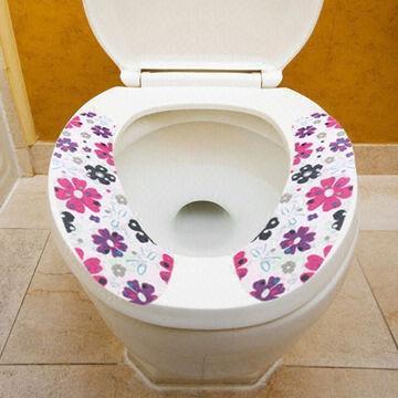 Toilet Seat Protectors, Various Designs and Colors, OEM Oders are Accepted/Customization are Welcome
