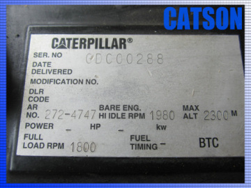 Engine Assy Cat E320d C6.4 
