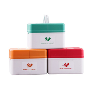High-Quality Plastic First Aid Kit for Home, Car, and Vehicle