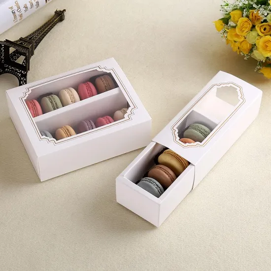 Belgium Market Hot Sale macaron paper packaging box