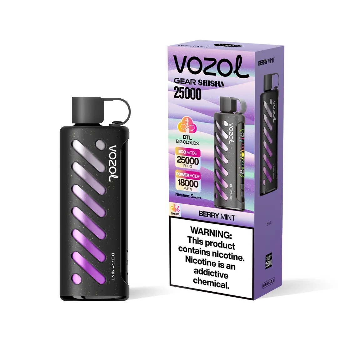 VOZOL Gear Shisha 25000puffs BERRY MINT