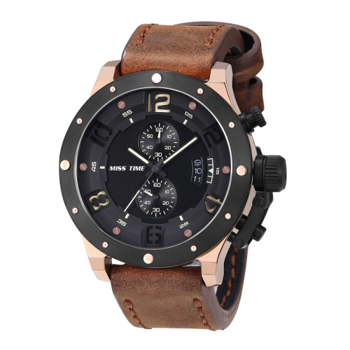 classic japan movement water resistant stainless steel case back quartz watch
